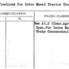 Specifications for Intra Mural Tractor Train Concess