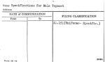 Specifications for Male Topcoat