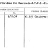 Specifications for Overcoats-N.Y.W.F.-Fireman