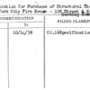 Specifications for Purchase of Structural of Steel for New York City Fire House