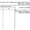 Specifications for Sound and Intercall Systems at The American Jubilee