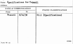 Specifications for Topsoil