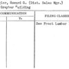 Spengler, Howard G. (Dist. Sales Mgr.)