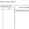 Spillsbury, Beulah (Mrs.)