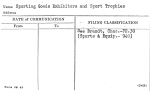 Sporting Goods Exhibitors and Sport Trophies