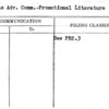 Sports Adv. Comm.-Promotional Literature