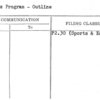 Sports Program - Outline