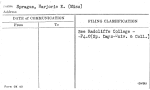 Sprague, Marjorie E. (Miss)