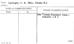 Springer, C.M. (Mrs. Jeanne N.)