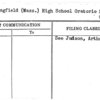 Springfield (Mass.) High School Oratorio Society & Orchestra