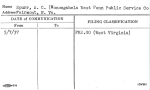 Spurr, A.C. (Monongahela West Penn Public Service Co