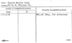 Staats-Herold Corp.