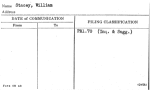 Stacey, William