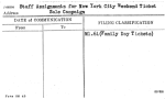 Staff Assignments for New York City Weekend Ticket Sale Campaign