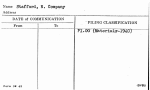 Stafford, N. Company