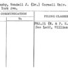Stainsby, Wendell J. (Dr.) Cornell Univ. Med. College