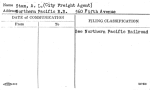 Stam, A.L. (City Freight Agent)