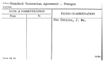 Standard Concession Agreement - Changes
