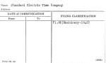 Standard Electric Time Company