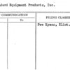 Standard Equipment Products, Inc.