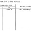 Standard Rate & Data Service