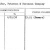Standifer, Petersen & Sorensen Company