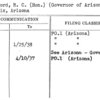 Stanford, R.C. (Hon.) (Governor of Arizona)