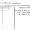 Stanford, Walter J. (President)