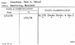 Stansbury, Ruth D. (Miss)