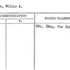 Stanton, Willis A.