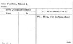 Stanton, Willis A.