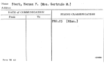 Stark, Herman F. (Mrs. Gertrude M.)