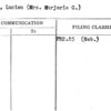 Stark, Lucien (Mrs. Marjorie G.)