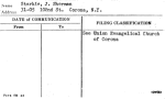 Starkie, J. Sherman