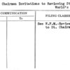 State Chairmen Invitations to Reviewing Stand-World's Fair Mot.