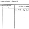 State Commissioner's Reports.