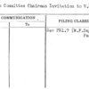 State Committee Chairman Invitation to W.F. Day