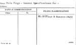 State Flags - General Specifications for -