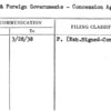 State & Foreign Governments - Concession Agreements