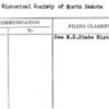 State Historical Society of North Dakota