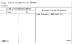 State Inauguration Dates