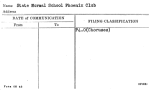State Normal School Phoenix Club