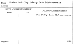 States Part. (Dep't)-Petty Cash Disbursements