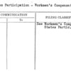 States Participation - Workmen's Compensation