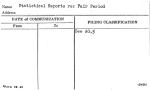 Statistical Reports re: Fair Period