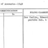 Status of Accounts--1940