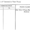 Status of Concession Plot Plans