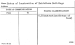 Status of Construction of Exhibitors Buildings