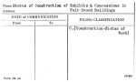 Status of Construction of Exhibits & Concessions in Fair Owned Buildings