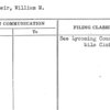 Stegmeir, William M.